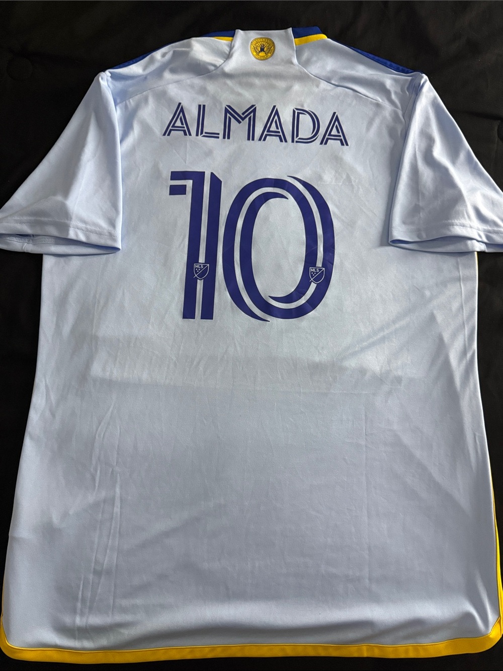 Atlanta United #10 Thiago Almada 2023-24 MLS Away Adidas Jersey